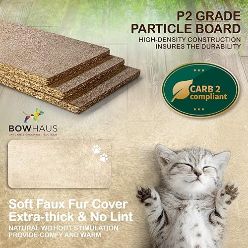 Miniatura 6 de Árbol alto para gatos grandes o gatitos de interior, árbol de actividades para gatos de varios niveles con postes rascadores, hamaca, condominio en