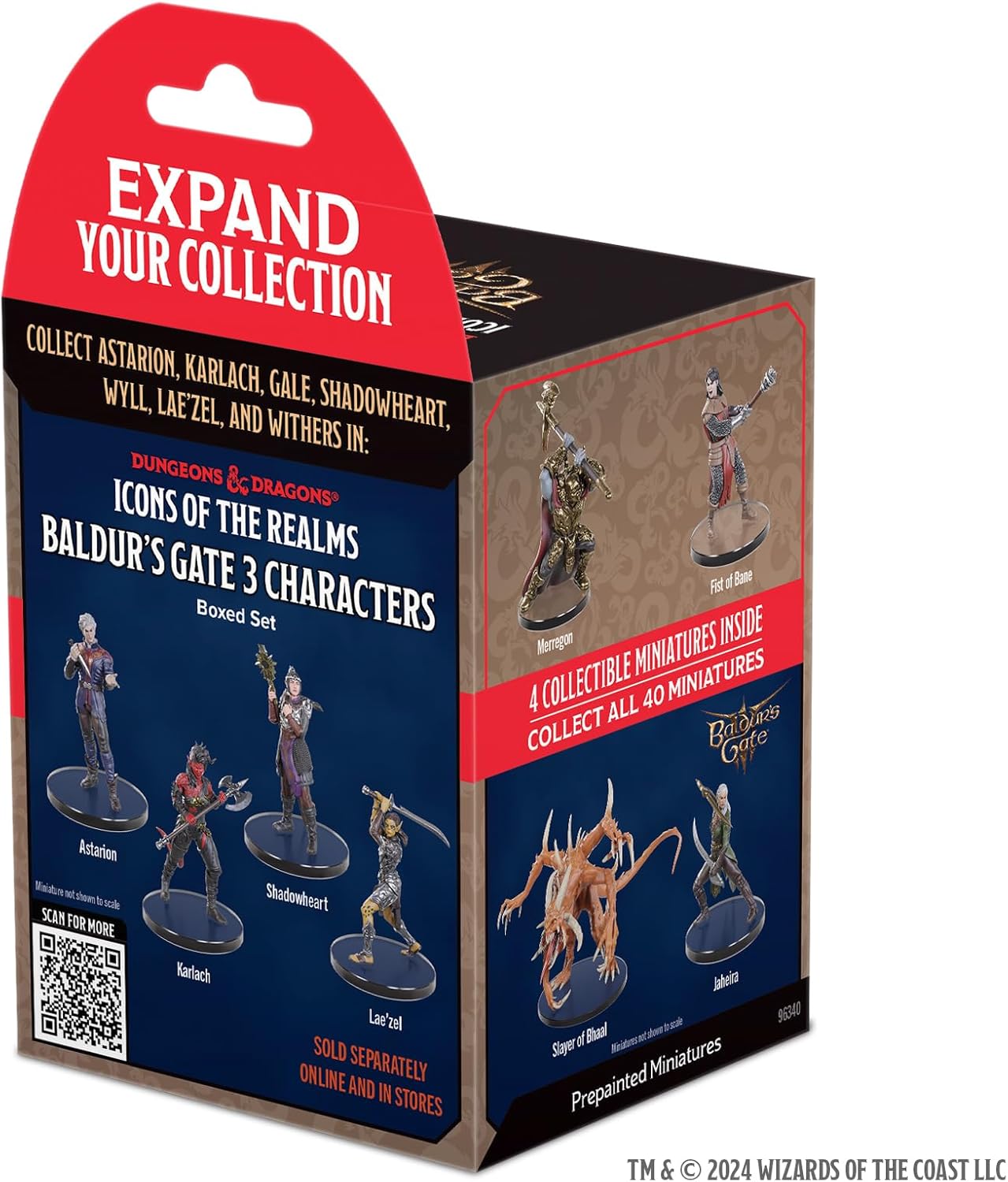 WizKids D&D Icons of the Realms: Adventures from Baldur's Gate Single Booster | Dungeons and Dragons Figures | Pre-Painted | Blind Box image 2