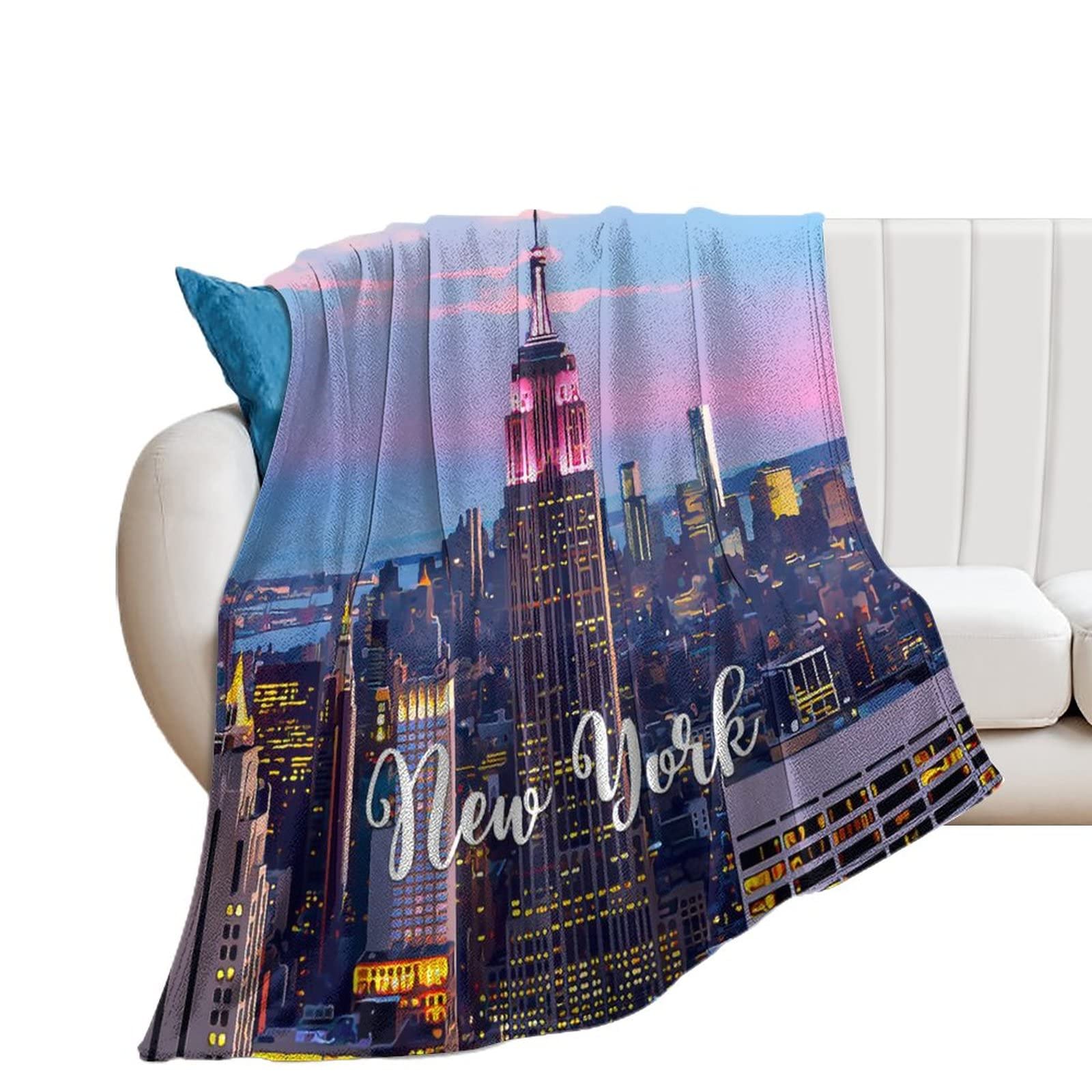 Couverture en flanelle douce pour vos soirées cocooning et voyages en camping