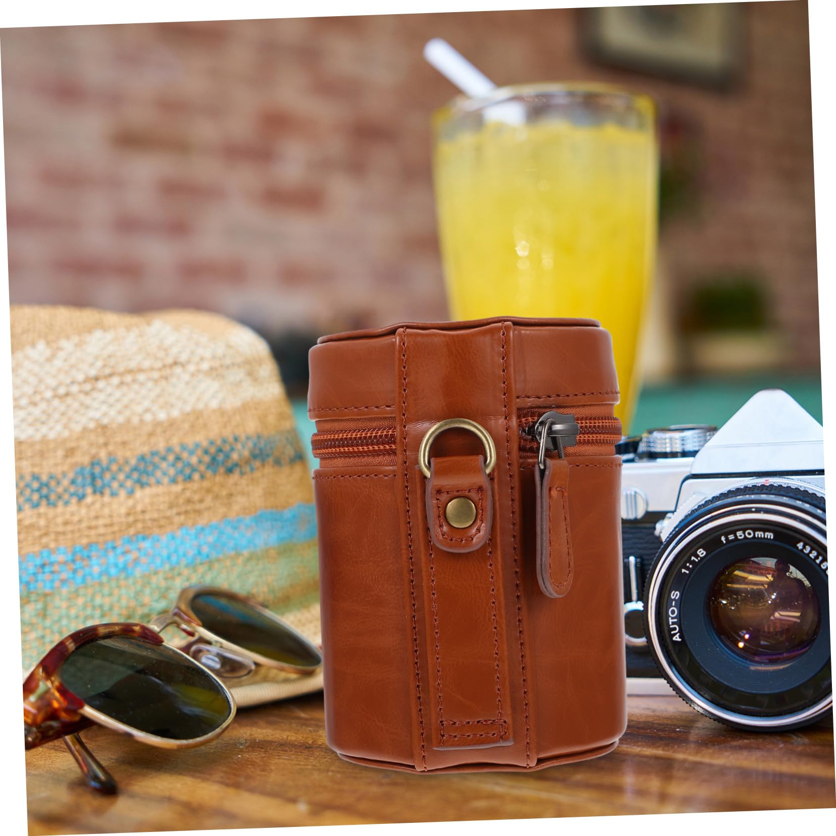 ifundom 2pezzi Custodia Per Obiettivi Fotografici Borsa Protettiva Anti-shock Per Obiettivi Pratica e Multifunzionale Per Fotografi e Amanti Della Fotografia
