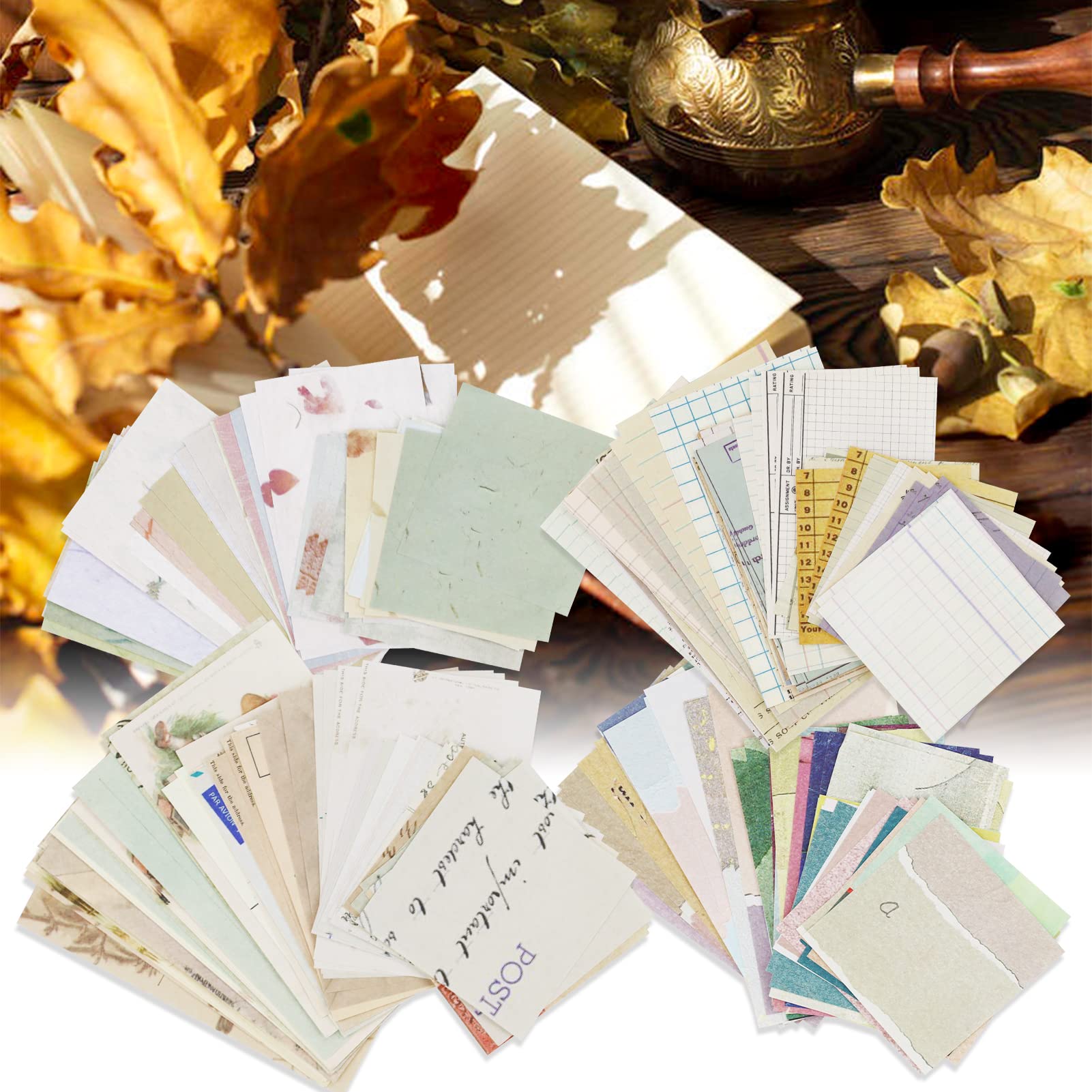 40 Fogli per Scrapbook in Pizzo Di Carta, Vintage, Cavo in
