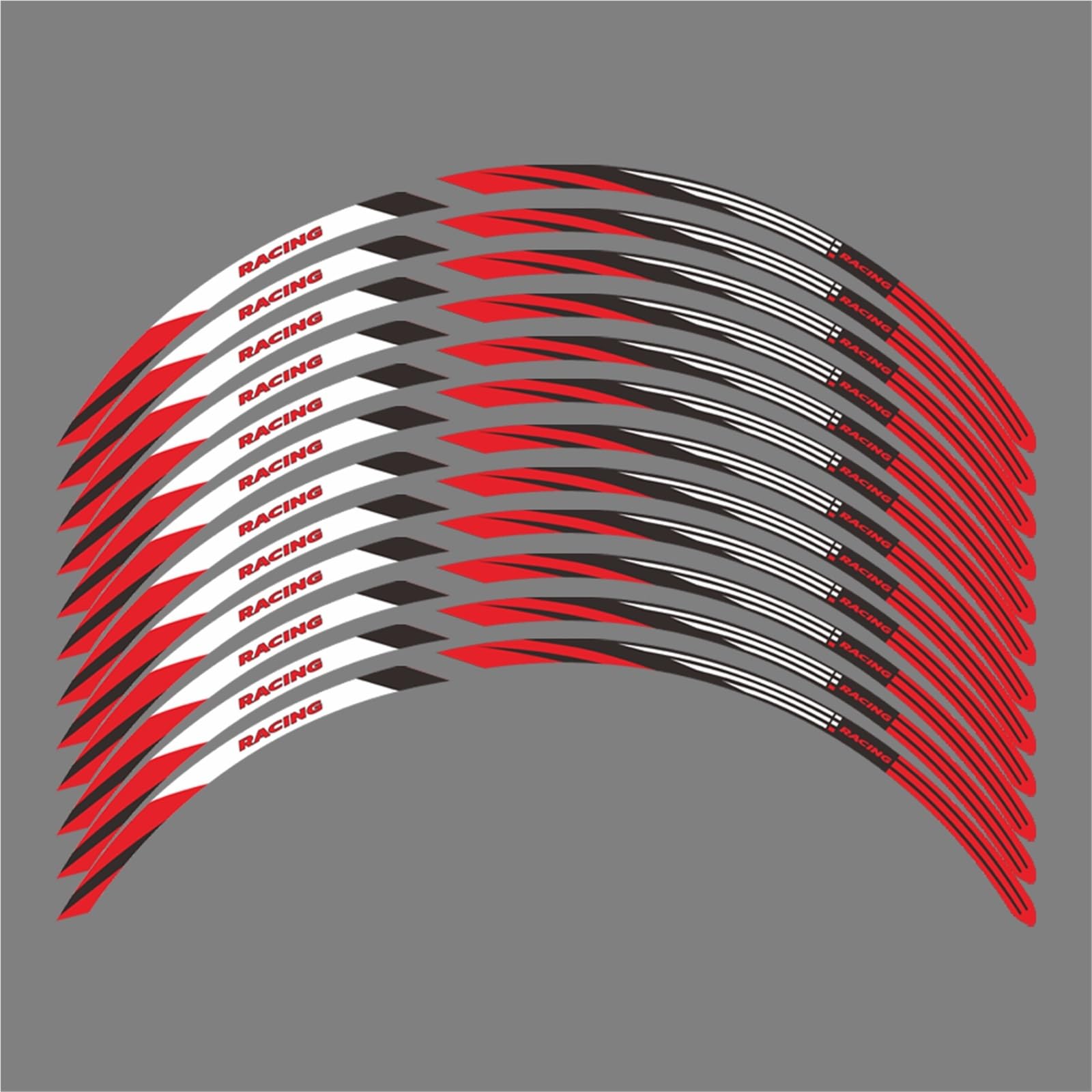 Motorcycle Wheel Sticker Waterproof Decal for CB500X CB 500X 500 X 2019-2023 2022 2021 Accessories Rim Stickers