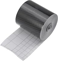 A ABSOPRO Autó Küszöbvédő Fólia Szett - Szénszálas Mintázatú Fekete Védőfólia Autóajtó Küszöbhöz - 300x7cm 6