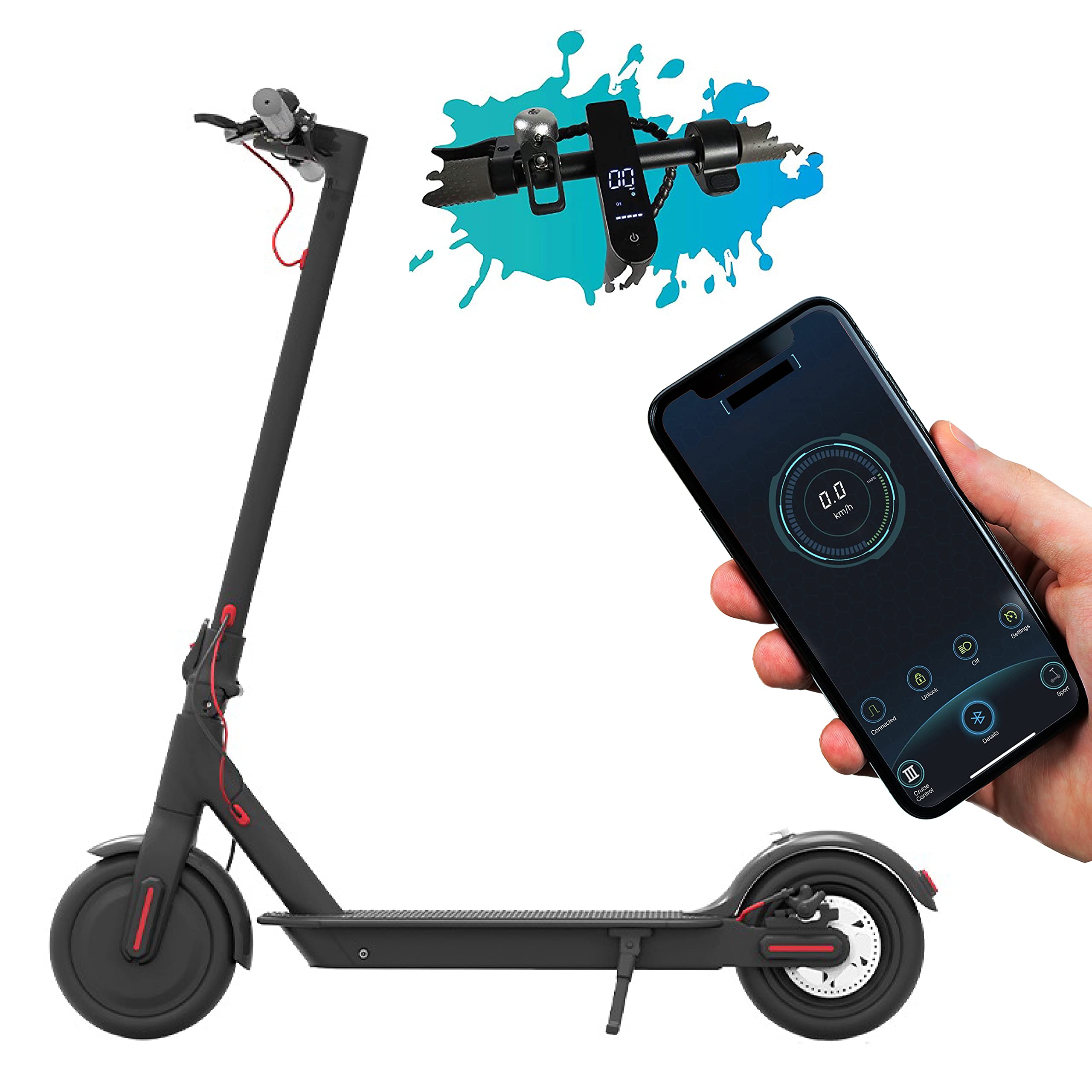 Buy Electric Scooter Aovo Pro Fast 25km/h Powerful 10.5Ah 350Watt E