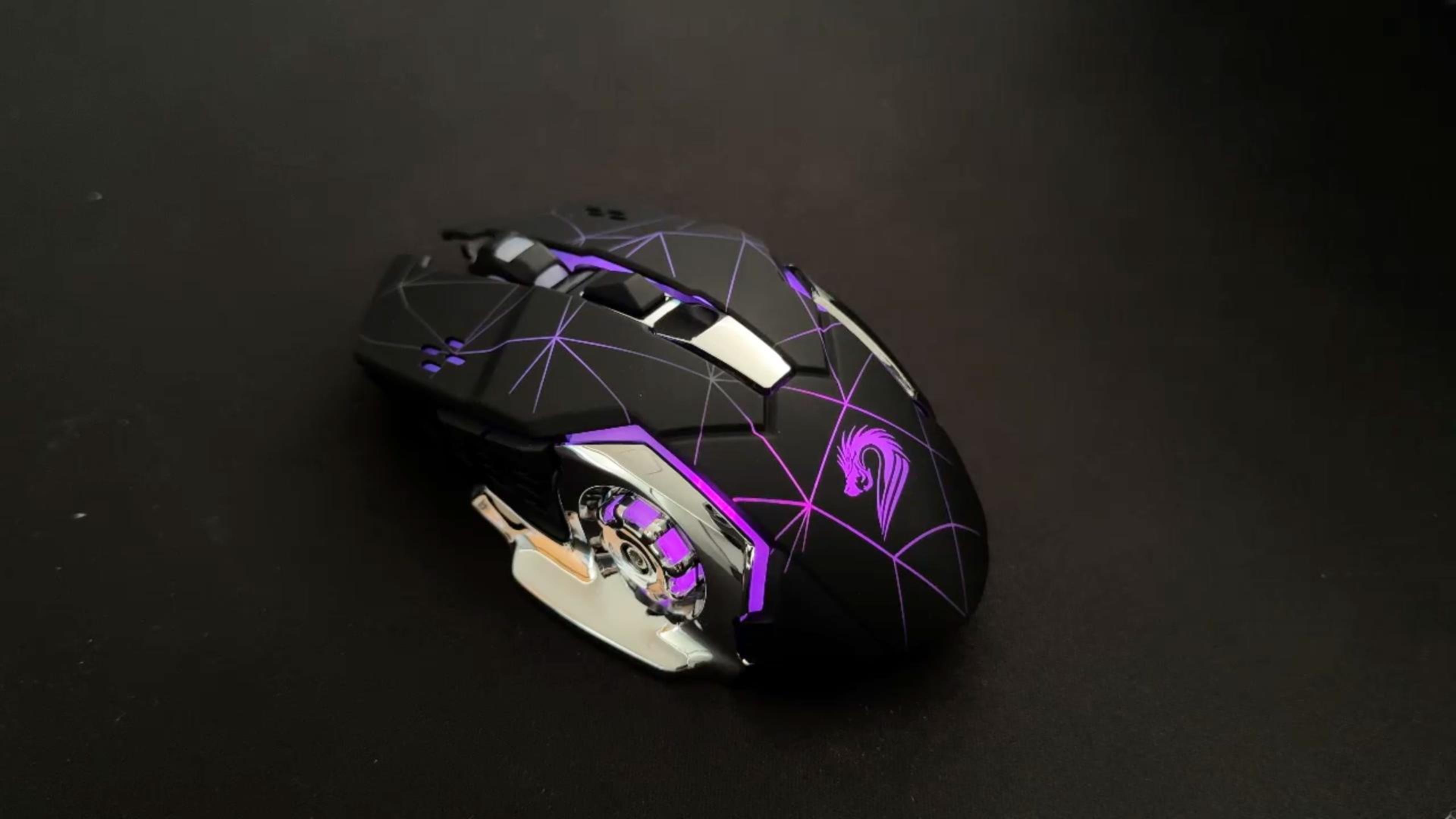 Amazon.com: Uciefy Q85 Rechargeable Wireless Gaming Mouse, 2.4G