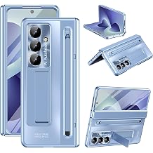 Galaxy Z Fold 8 Ultra Case with Stulys & Kickstand Blue