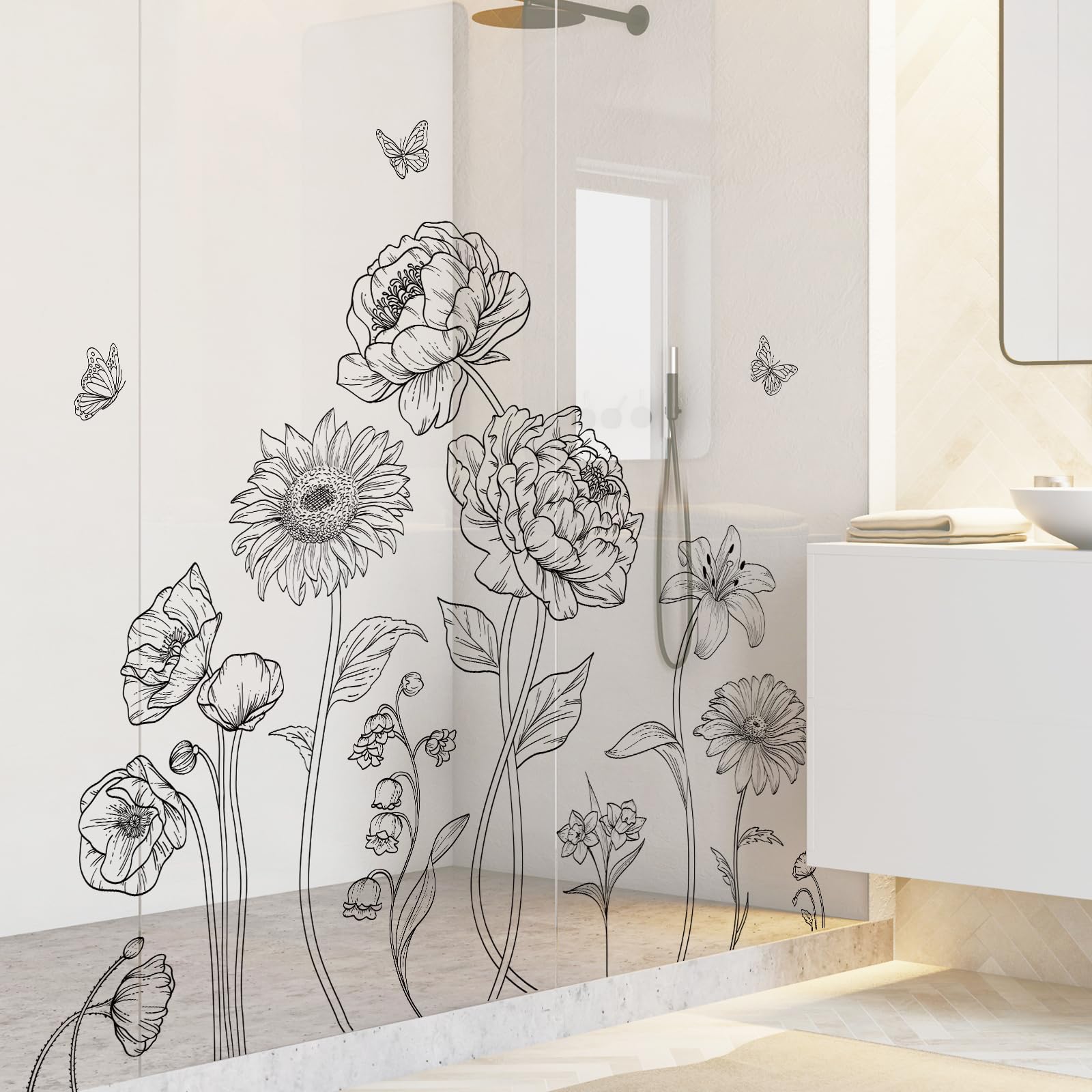 ElevaPulse Set Decorativo Da Parete Con 3 Gabbiani E 12 Adesivi - Stile Marittimo Rustico Per Soggiorno E Bagno - 2