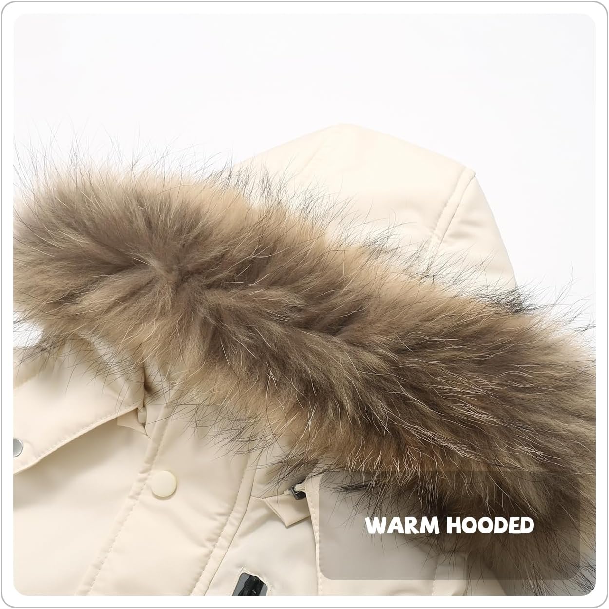 Baby Boys Winter Puffer Jacket Toddler Girl With Hood Coat Kid Thick Outerwear - Image 3