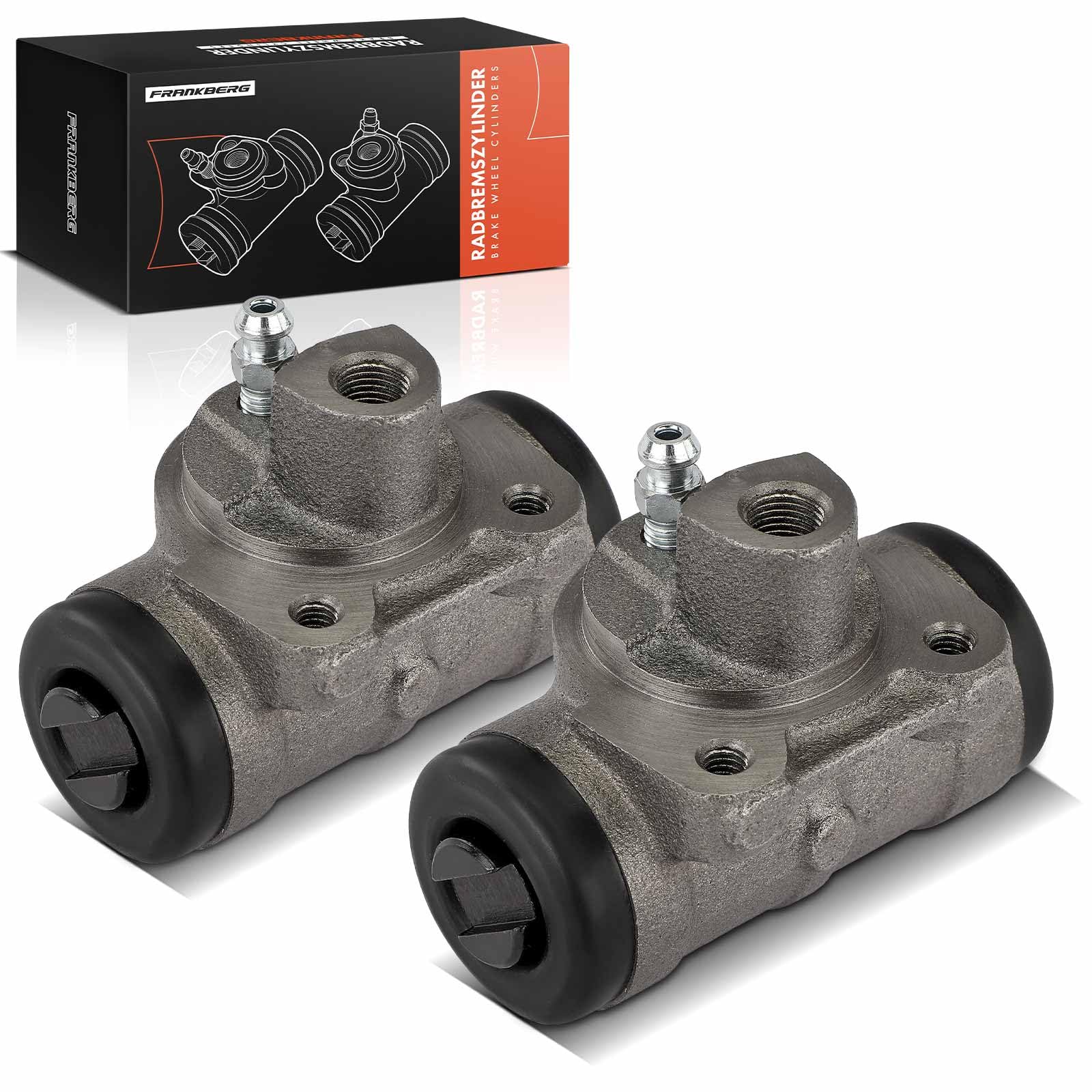 Frankberg 2x Cilindros de freno de rueda Trasera Compatible con Transit Bus FB FC FD FS FZ Transit Tourneo Transit Plataforma/Chasis FF FM FN Transit Plataforma/Chasis E Transit Furgoneta FA 1809925