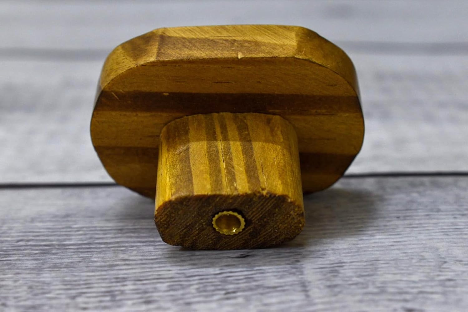 Wood Door Knobs, Vintage, Shabby Chic, Interior Furniture, Cabinet Cupboard Drawers Pulls Handles, Set-6