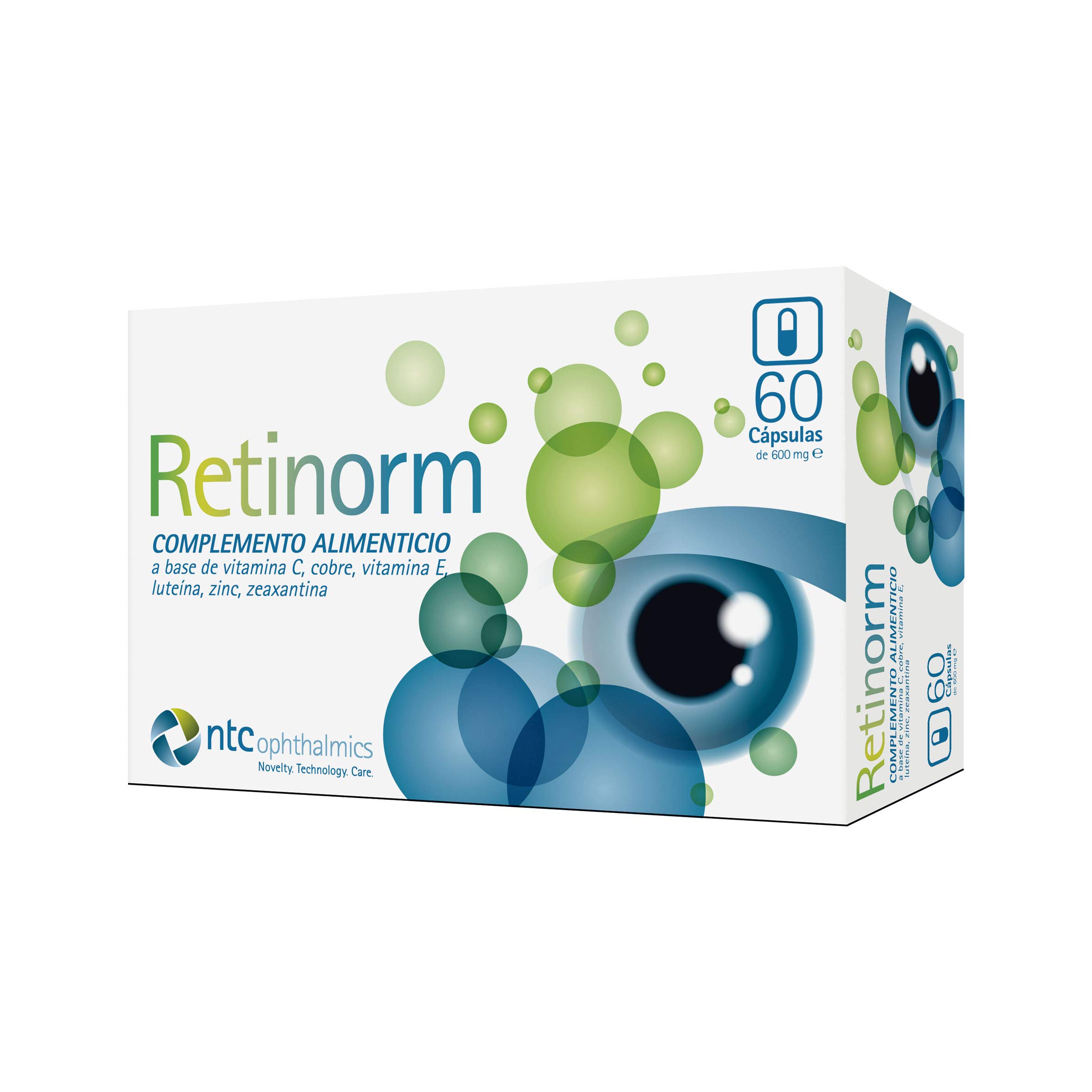 RETINORM Complemento Alimenticio 60 cápsulas 600mg