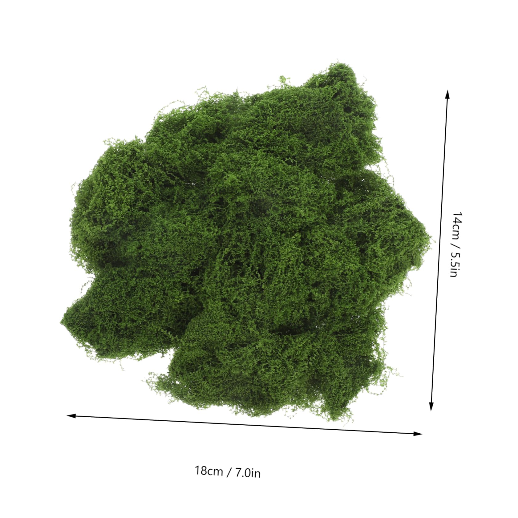 Abaodam Artificial Moss 30g Versatile Decorative Moss for Bonsai Pot Wall and Terrarium Landscape