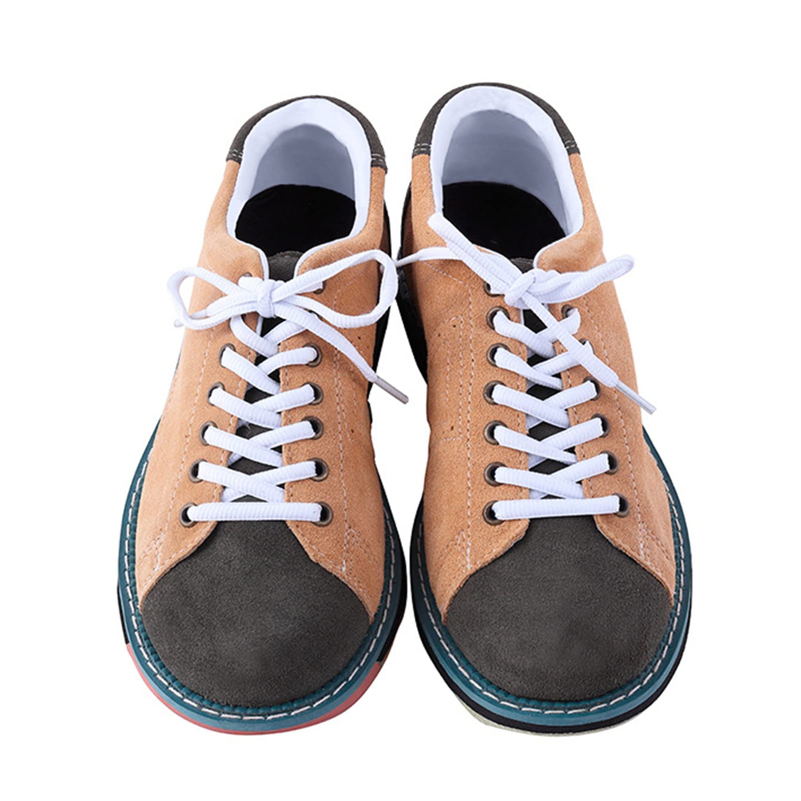 Herren Bowlingschuhe, Oxfords Business Bowlingschuhe Wildleder rutschfest