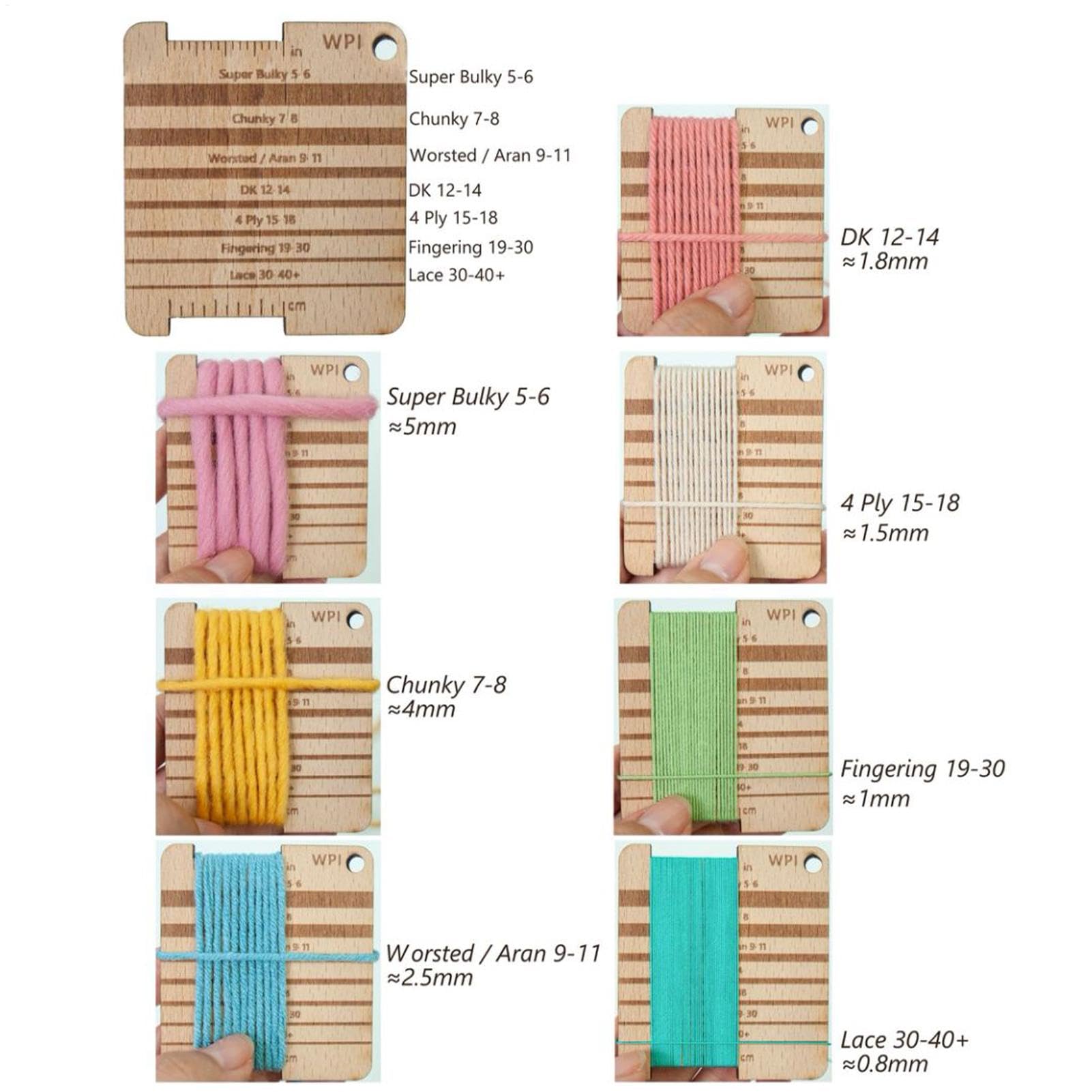 Set di cardatori in lana - Spazzole per cardare lana, carder in lana con manico liscio - Spazzola professionale per lana resistente per miscelare lana per feltrare con ago