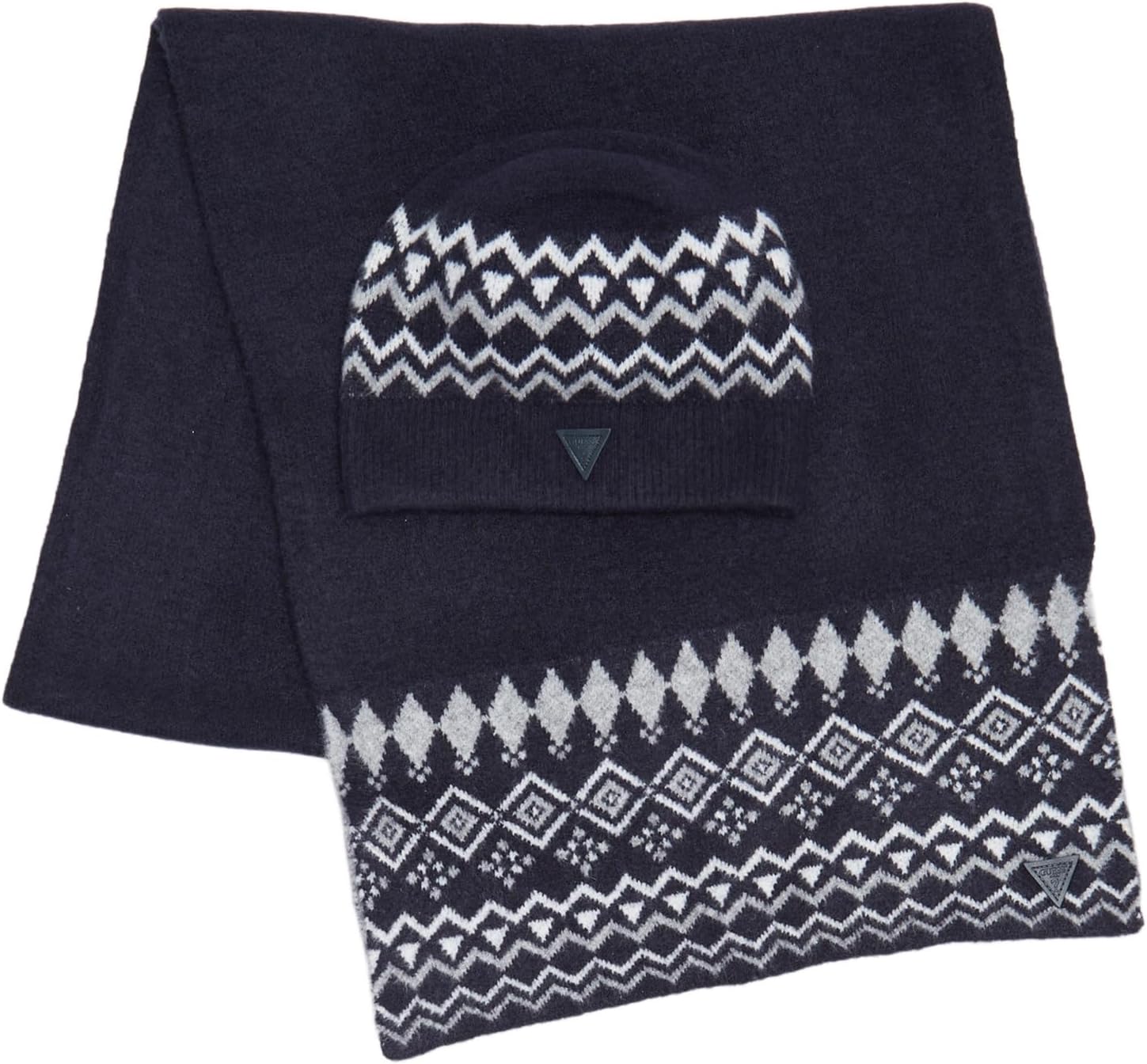 Jacquard Beanie & Scarf Set