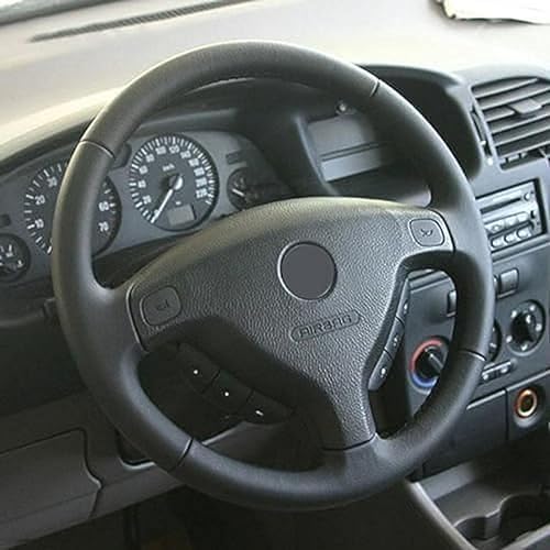 Miniatura 2 de Funda de volante de costura a mano para Opel Zafira A 1999-2005 para Astra G H 1998-2007, funda de volante de piel antideslizante transpirable con