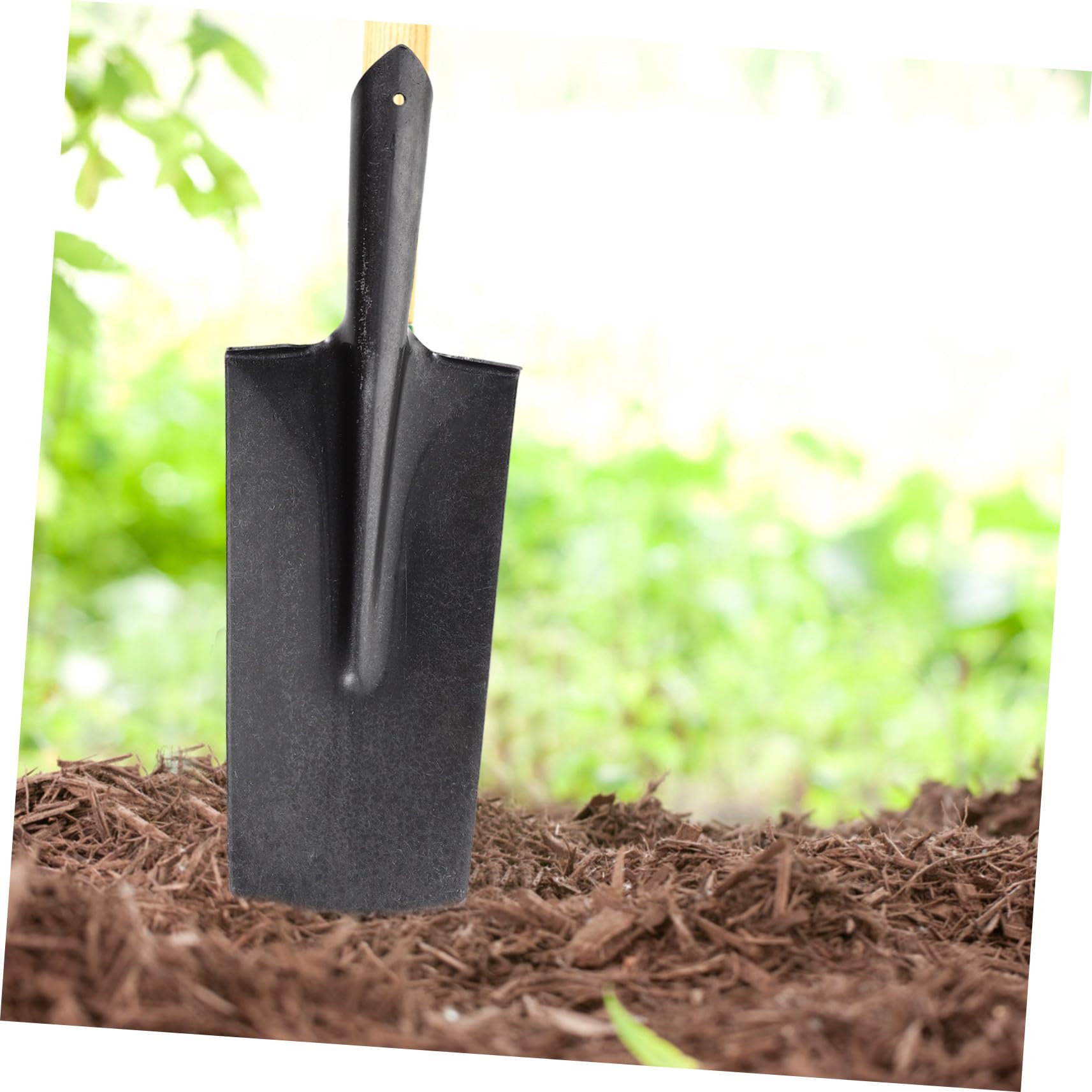 Leichter Handspaten aus Manganstahl mit Robustem Spatengriff für Gartenarbeiten und Outdoor Aktivitäten zum Graben und Pflanzen