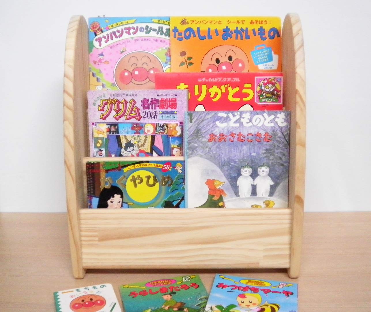 Amazon.co.jp: 木遊舎(MOKUYUSYA) ミニ絵本棚【完成品】天然木製パイン