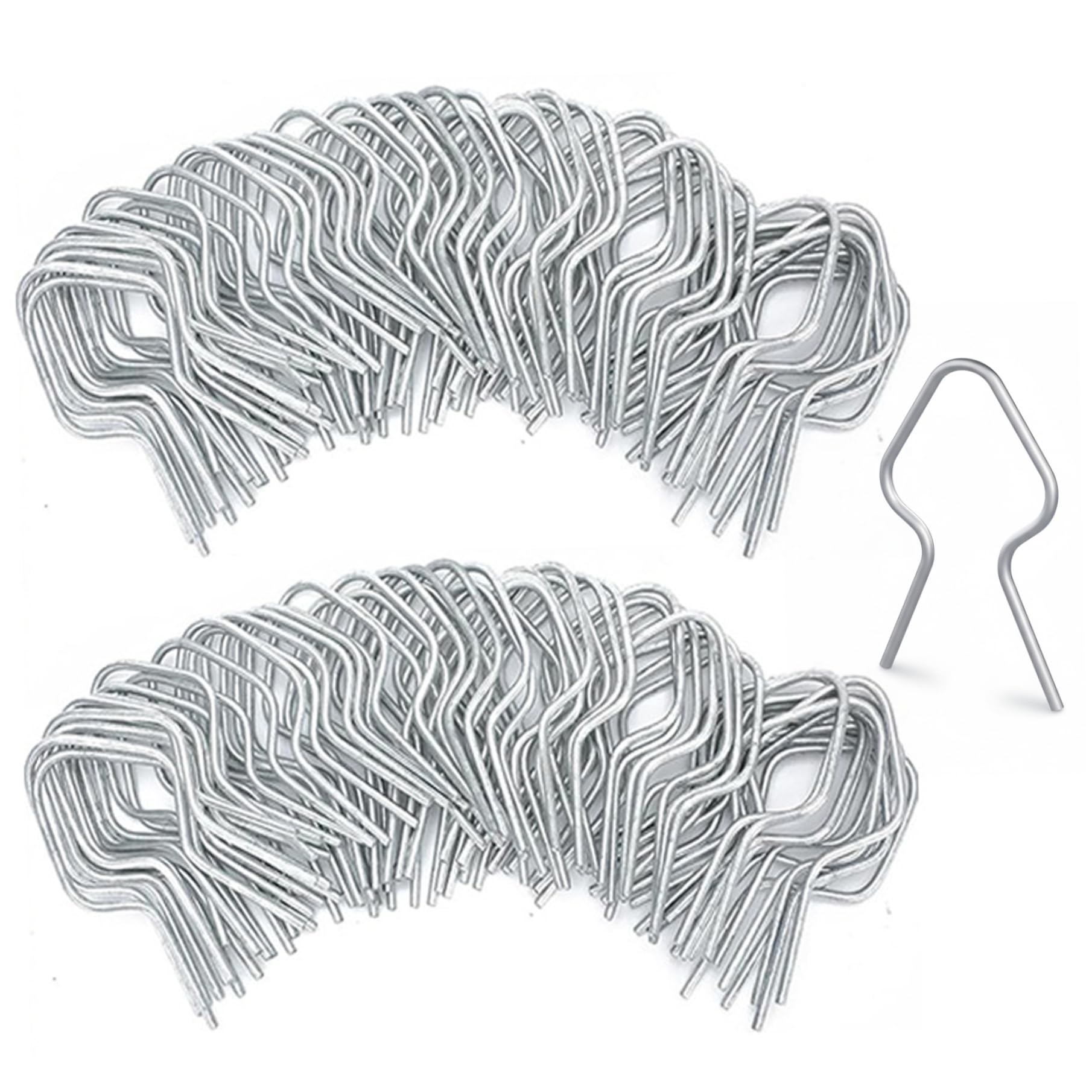 Clips de poteau en T en acier galvanisé robuste pour clôture en bois