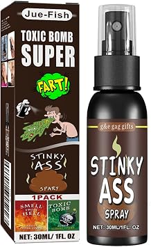 30ml Stinky Prank Liquid Fart Potent Ass Fart Spray Spray Pure Nasty Smelling Spray Great For Pranks Ass One Size