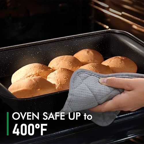 Miniatura 3 de MAISON ARTS Juego de ollas y sartenes antiadherentes de 17 piezas, con revestimiento de piedra de granito antiadherente, adecuado para cocinas de