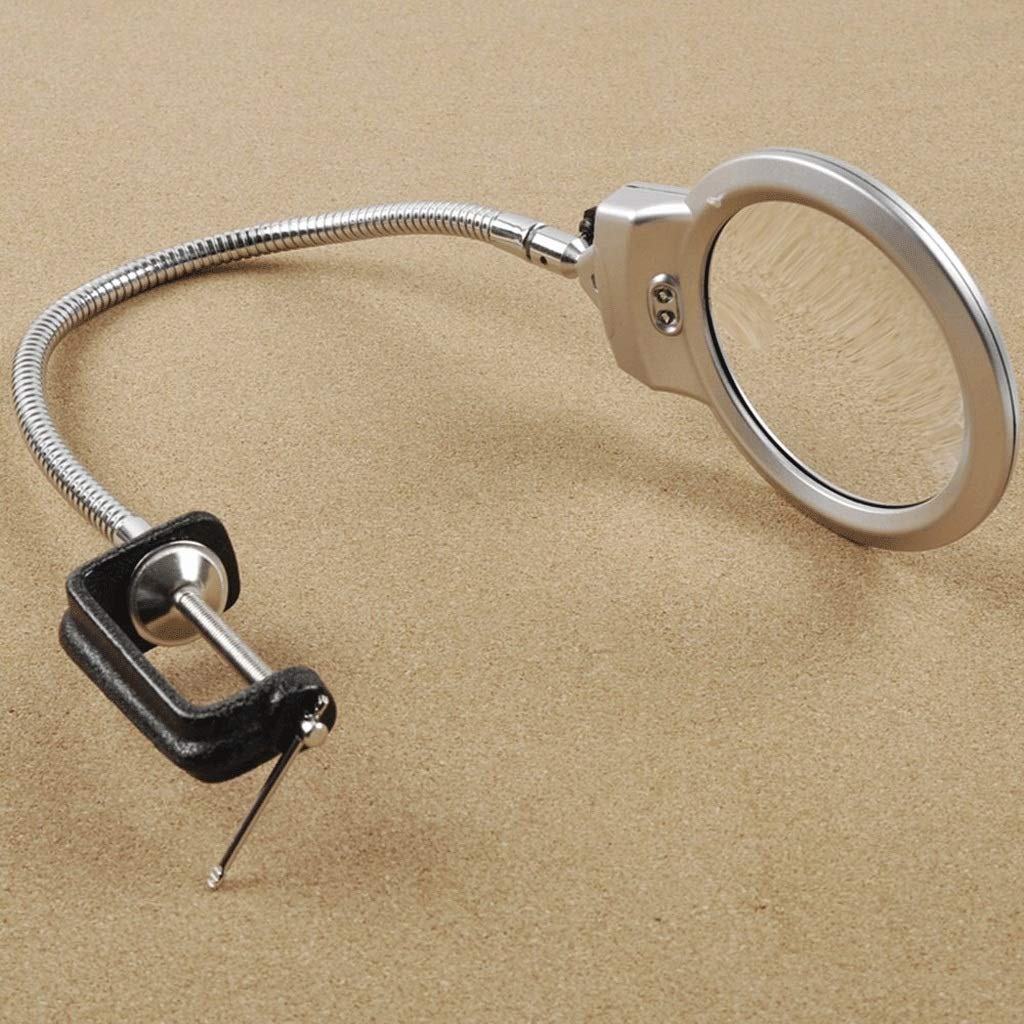 Loupe de lecture à LED 2 en 1 pour voir net sans fatigue oculaire