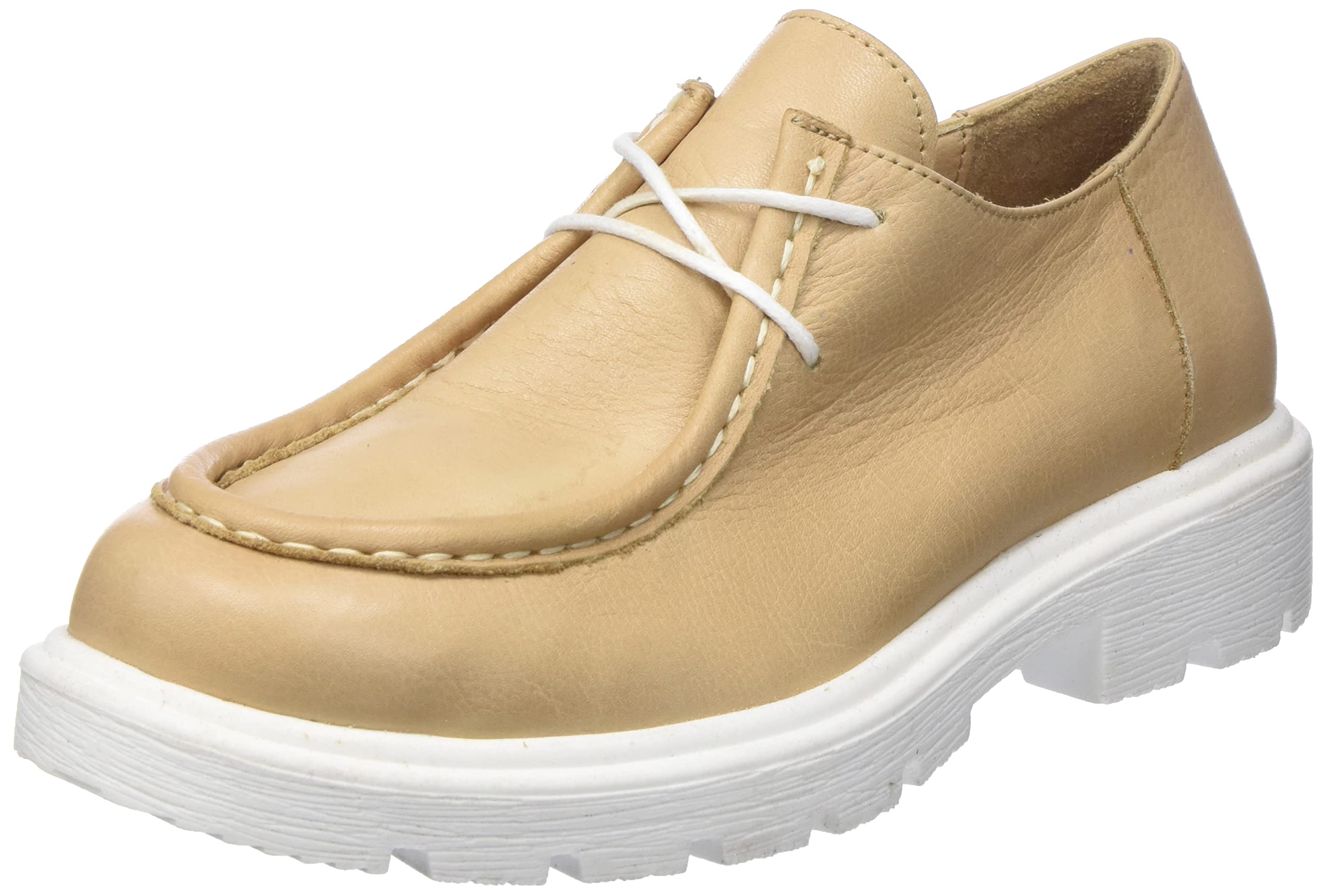 Andrea Conti Women's Moccasin, Camel, 6 UK