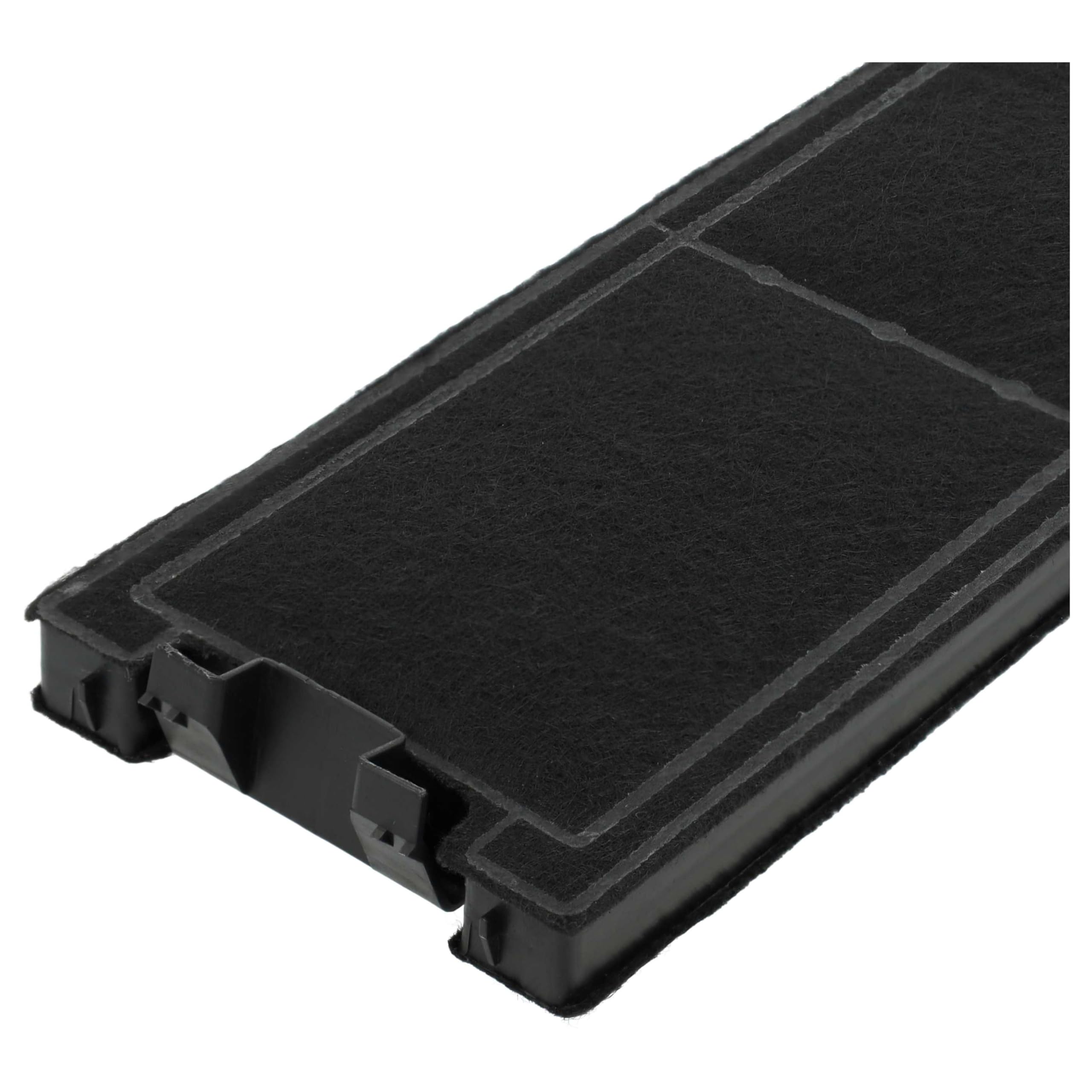 vhbw Set de filtros compatible con Neff Z51AIT0X0, Z51AIU0X0, D96IKU1S0, D96IMW1NO, Z51AIT0X campana extractora - filtro carbón activo
