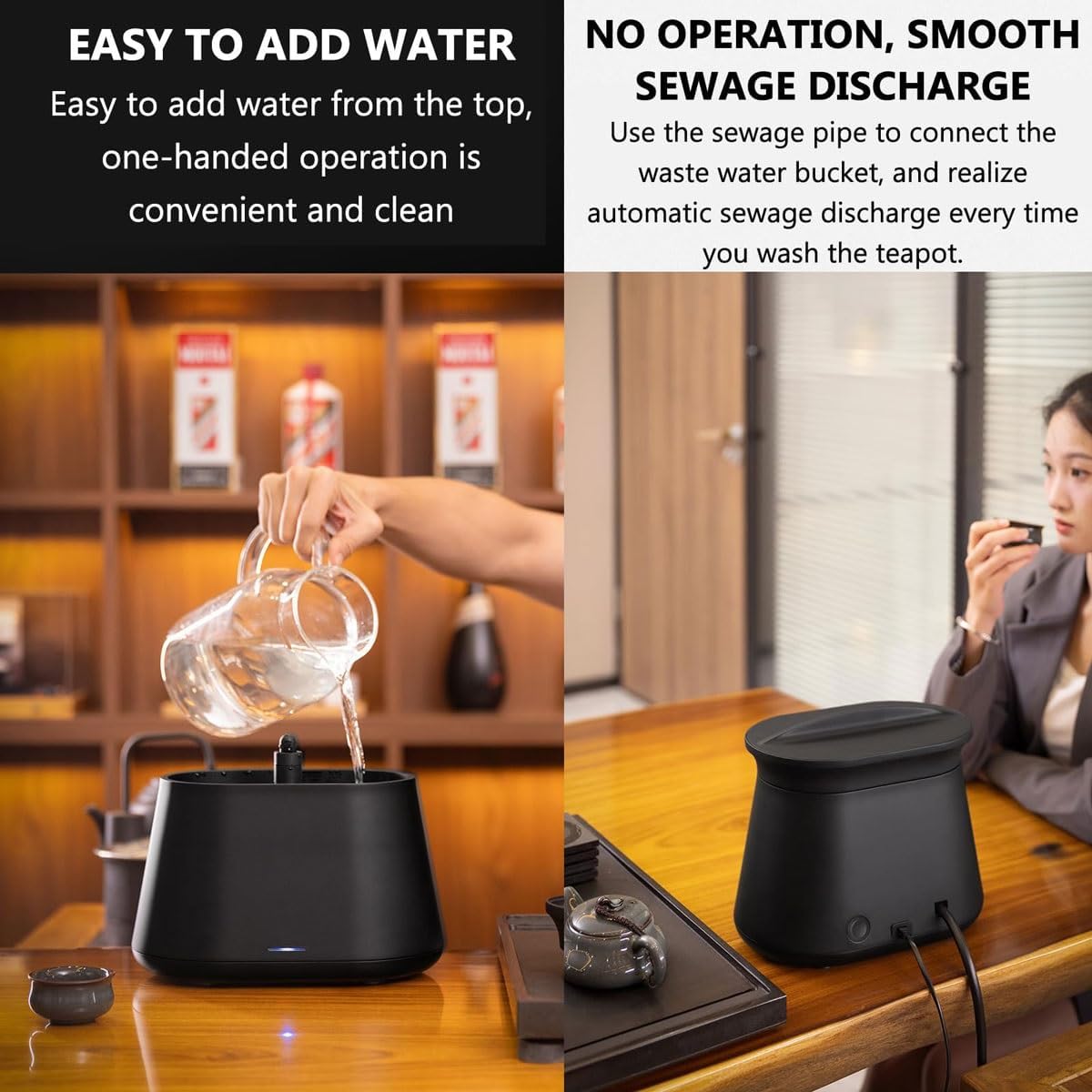 Automatic Cup Washer 1.7l - Electric Glass and Tea Cup Cleaner, Quick Cleaning for Water Bottles & Coffee Mugs, 220v Desktop Cleaning Tool