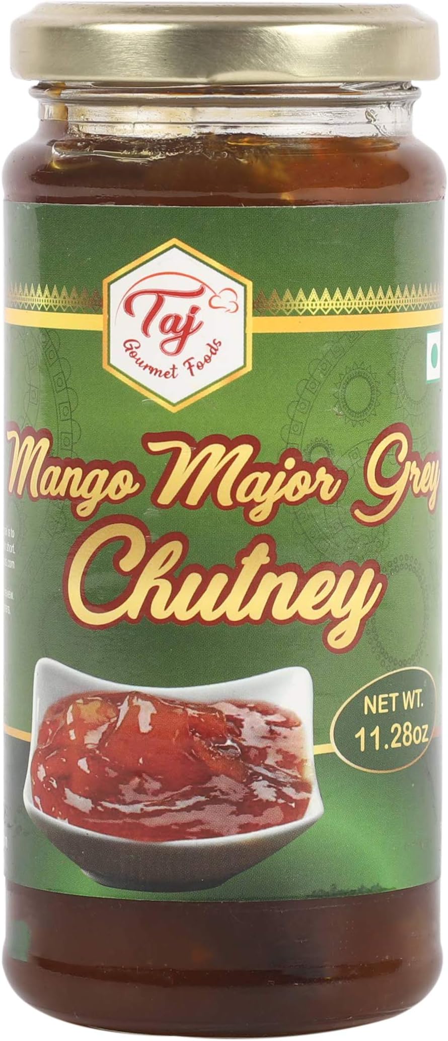 TAJ Gourmet Mango Major Grey Chutney, 320g (11.2oz)