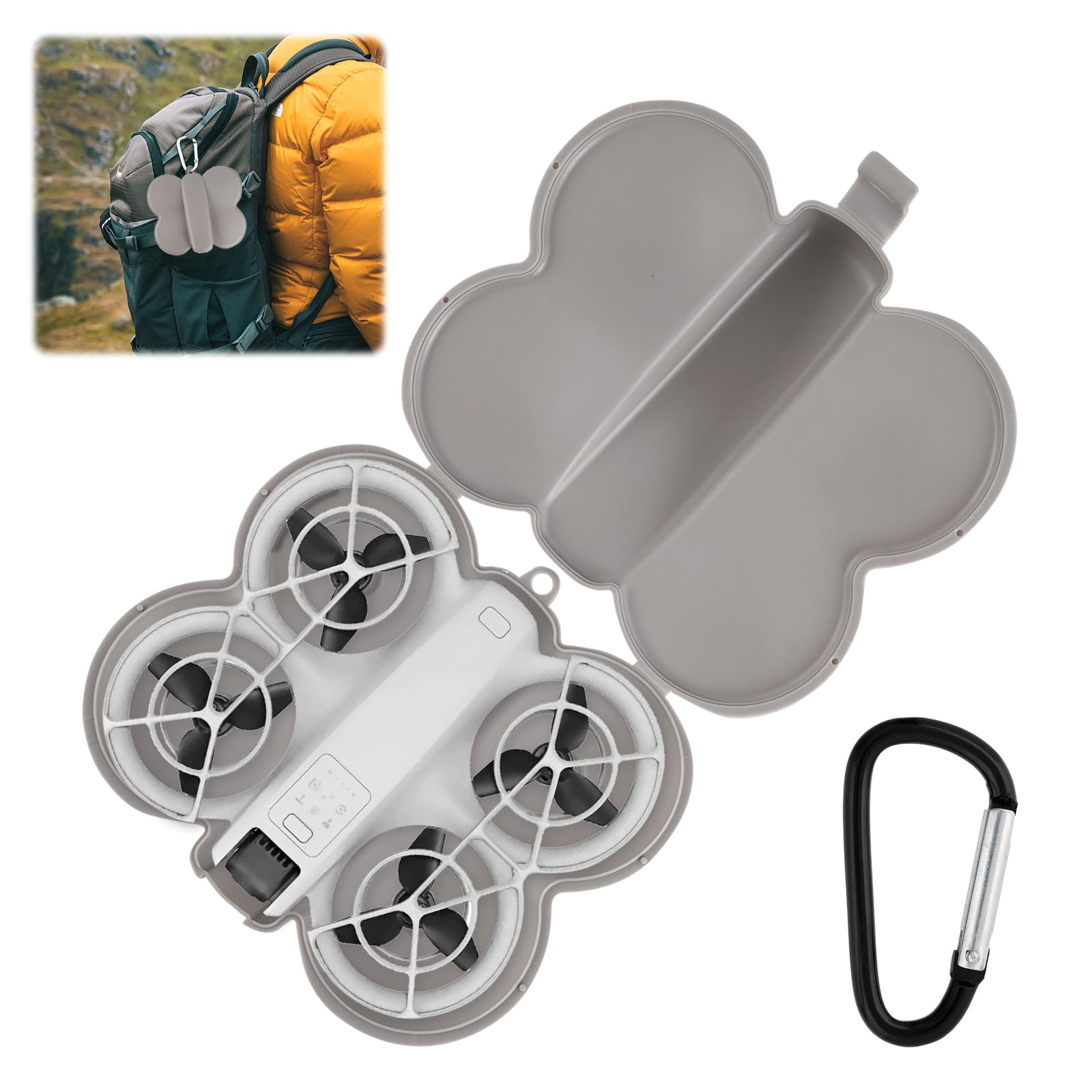 Bolsa Para Dji Neo Drone: Bolsa De Almacenamiento PortáTil Funda De Transporte De PláStico - Bolsa De Almacenamiento Protectora Para Dji Neo, ProteccióN Contra Colisiones Resistente A Los ArañAzos