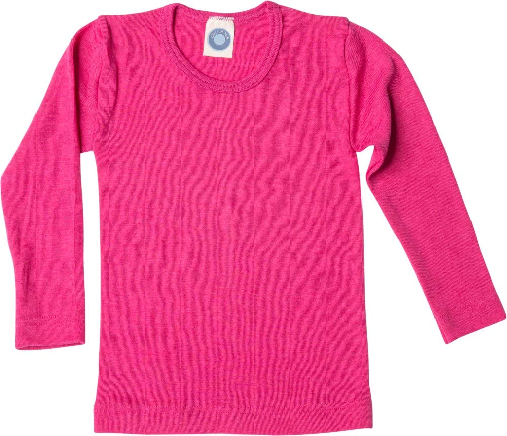 Cosilana, Chaleco de Ropa Interior Infantil, 70% Lana Merino orgánica, 30% Seda