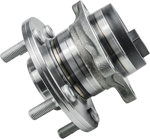 Miniatura 4 de Detroit Axle - Bujes de cojinete de rueda trasera FWD para Mazda CX-9 2007-2014 2008 2009 2010 2011 2012 2013, reemplazo del conjunto de cubos de