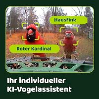 Birdfy 2 Pro Madáretető 2K Dupla Kamerával, Élő Madárfigyelés, AI Madárérzékelés, Vezeték Nélküli Etetőállomás, Lassított Videó, Automatikus 5