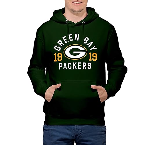 NFL Team Logo Heritage Print Pullover Hoodie
