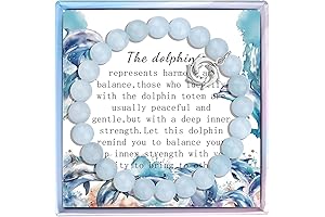 Kawaii Dolphin Bracelet, Great Dolphin Lover Gifts