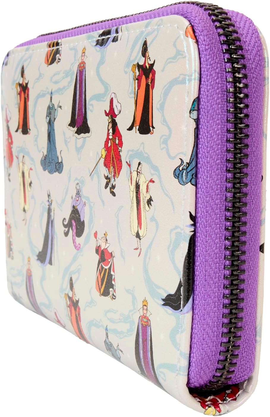 Loungefly Disney Villains Iridescent Zip Around Wallet - Image 2