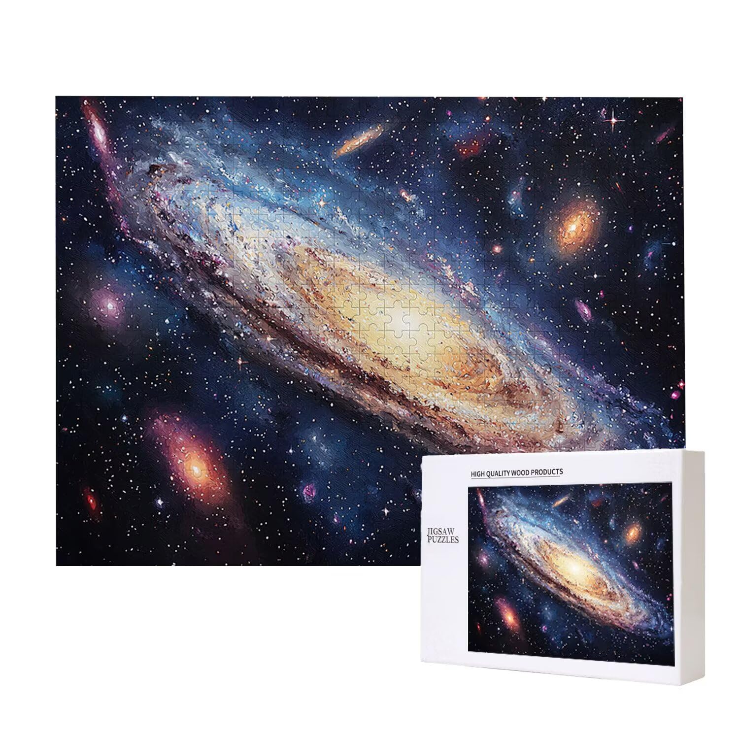 Puzzle in Legno per Adulti 1500 Pezzi | Il buco nero Universo| Educativi | Puzzle Adulti E Famiglie Decor | Dimensione Di 87x57cm | Regalo Adultis | Regali Natale (Formato: 34.8x22.8in) o-272