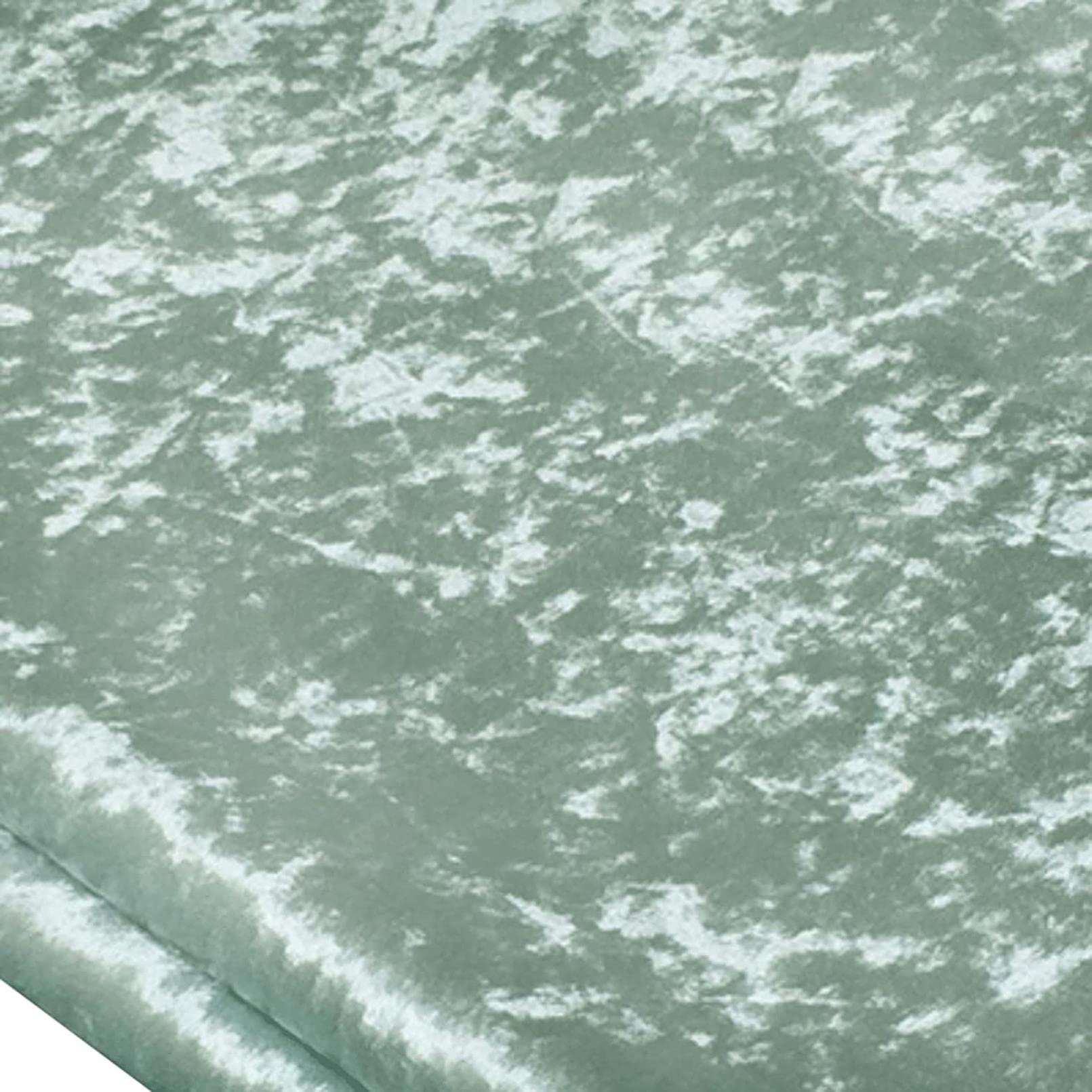 Tissu velours vert clair polaire pour couture 1.5*4M