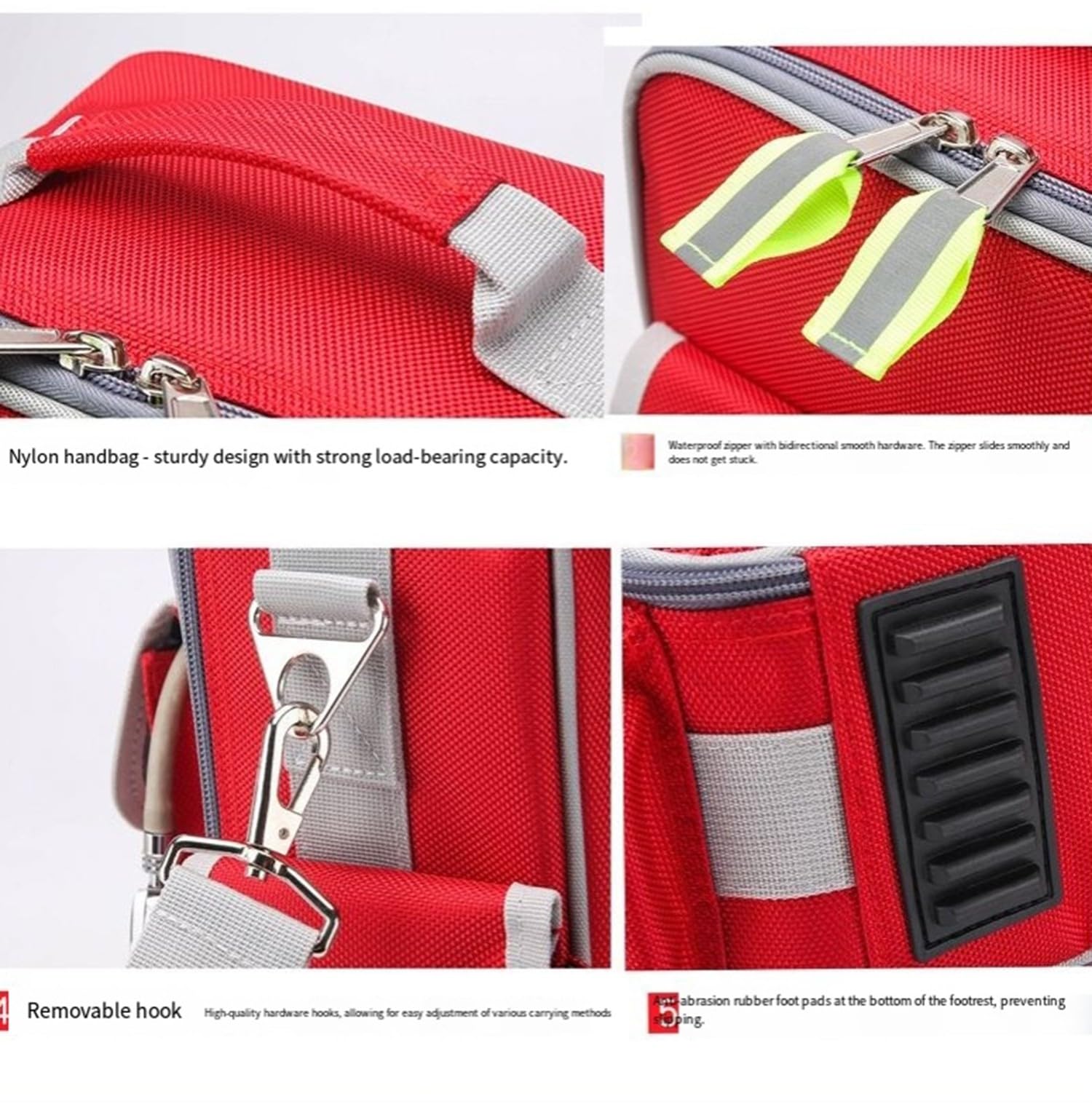 Borsa Di Emergenza Vuota, Zaino Infermiere Domiciliare, Borsa Medica Con Manico E Tracolla, Borsa Per Forniture Mediche Per Assistenza Domiciliare, Escursioni All'aperto