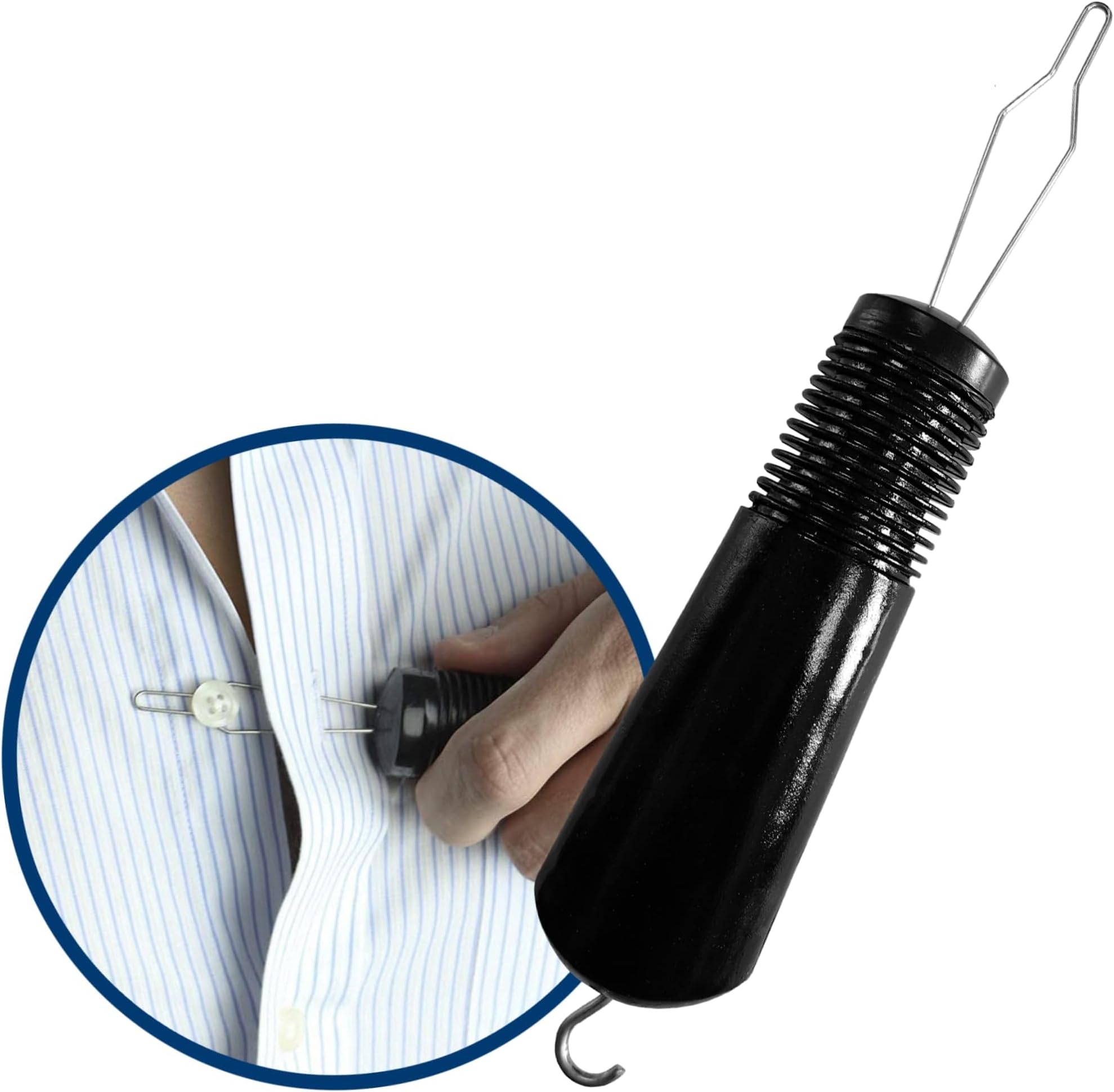 KASTWAVE Button Hook & Zipper Pull, Assist, Helper Device, Dress Clothes Tool, Button Shirts Aid, One Hand, Disability, Handicapped and Seniors by Dr. Arthritis