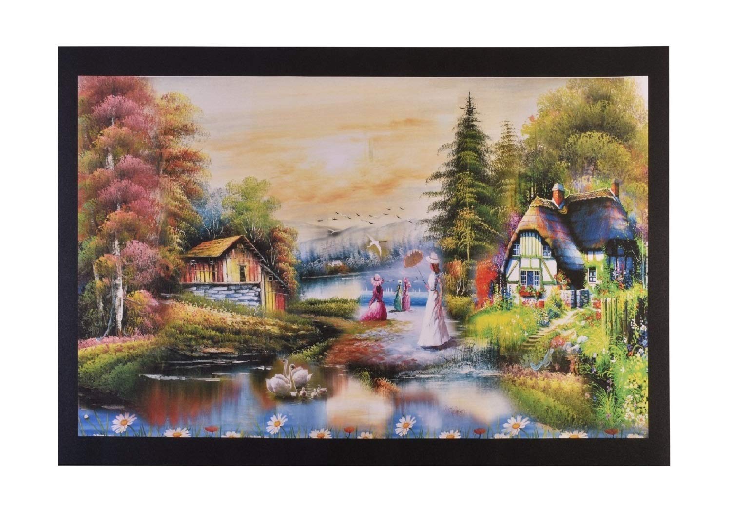 Impression murale grand poster vinyle pour décorer un mur blanc vide