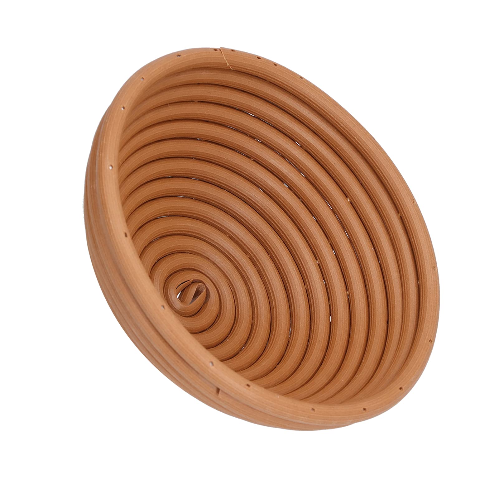 Proofing Basket, Washable Bread Fermentation Basket Innovative Shape Baking for Kitchen Home Bakery(round-brown)