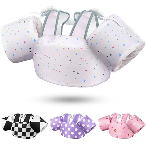 Vvinca Toddler Swim Vest for 22-66 Lbs (2-6 Years) -