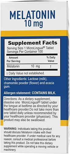 Miniatura 4 de Superior FuenteMelatonina instantáneo disolver 10mg., 076635902408, 100, 1, 1