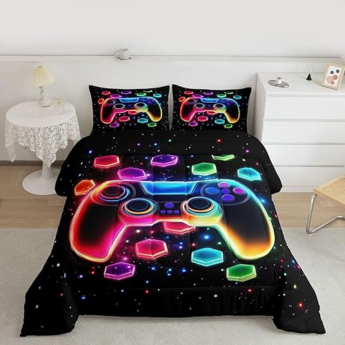 Miniatura 106 de Castle Fairy Juego de edredón de elefante de dibujos animados, tamaño individual, juego de edredón Kawaii de animales salvajes para niños y niños