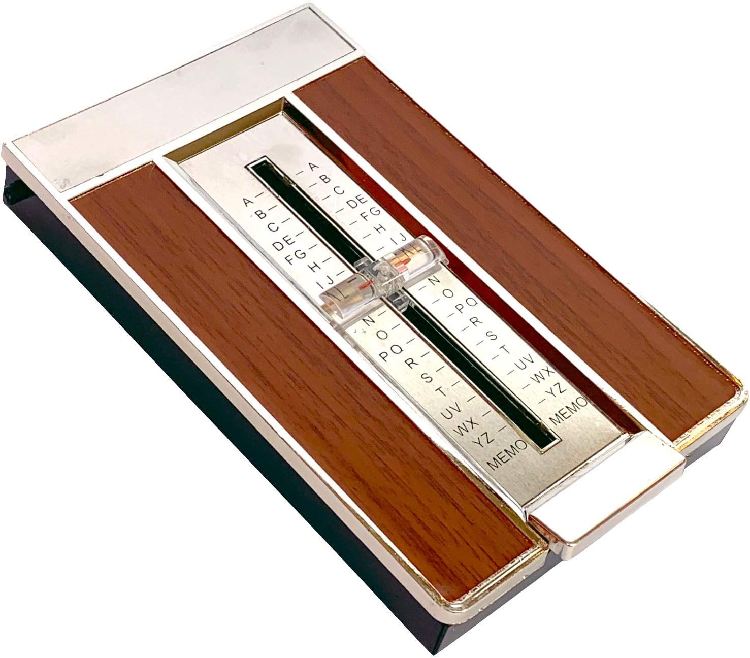 Vintage 1970s Classic Kitsch Gift Press to Operate Spring Loaded Alphabet A to Z Flip Up Telephone Directory Index : Now with Space for Modern Emails