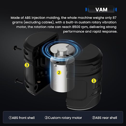 SIMSONN Módulo Motor Vibración Pedales Hapticos VAM 3PCS miniatura 6