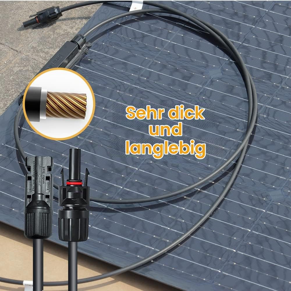 200w Solarpanel Solarmodul Solarpanel Set, PV Solarmodule Wohnmobil