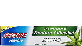 Secure Sensitive Denture Adhesive - 1.4 oz